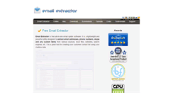 Desktop Screenshot of emailextractorpro.com